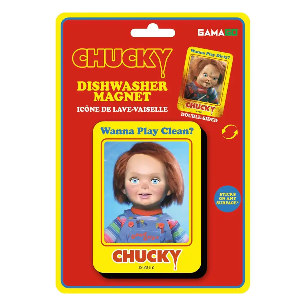 Child's Play: Chucky Clean Dirty Dishwasher Magnet termékfotó