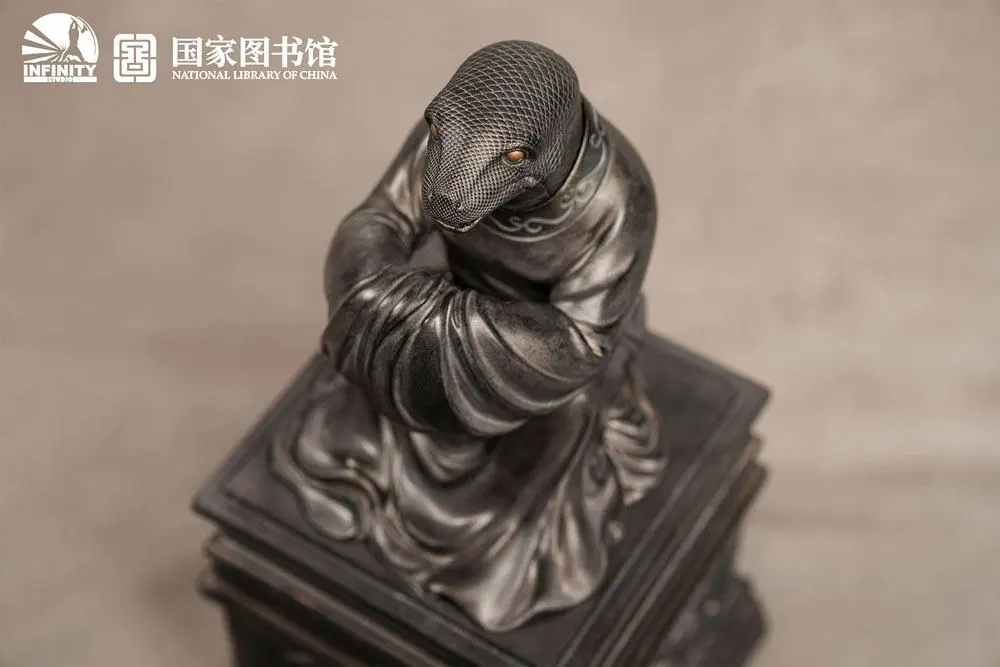 Chinese Zodiac Animals Series Statue Snake Si 25 cm product photo