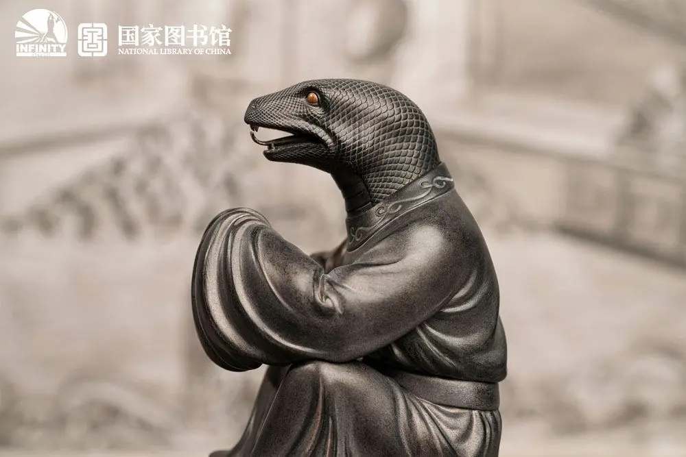 Chinese Zodiac Animals Series Statue Snake Si 25 cm product photo