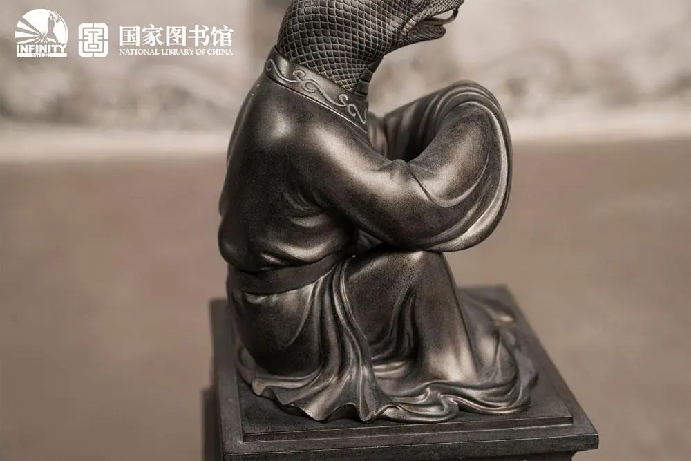 Chinese Zodiac Animals Series Statue Snake Si 25 cm product photo