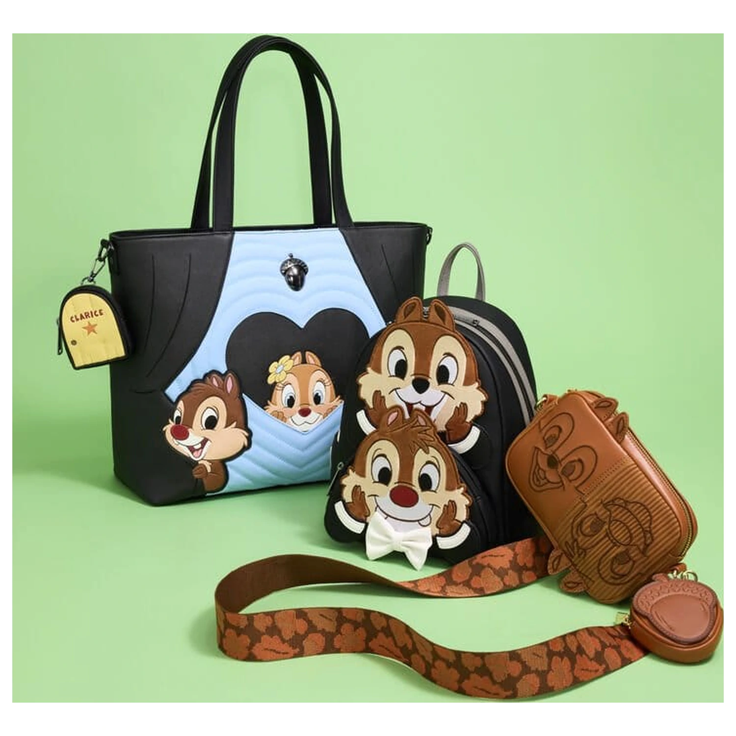 Chip 'n Dale: Rescue Rangers by Loungefly Sling Bag with Coin Purse Corduroy product photo