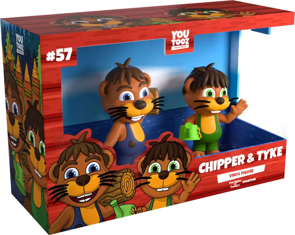 Chipper &amp; Sons Lumber Co. Vinyl Figure Chipper and Tyke 11 cm product photo