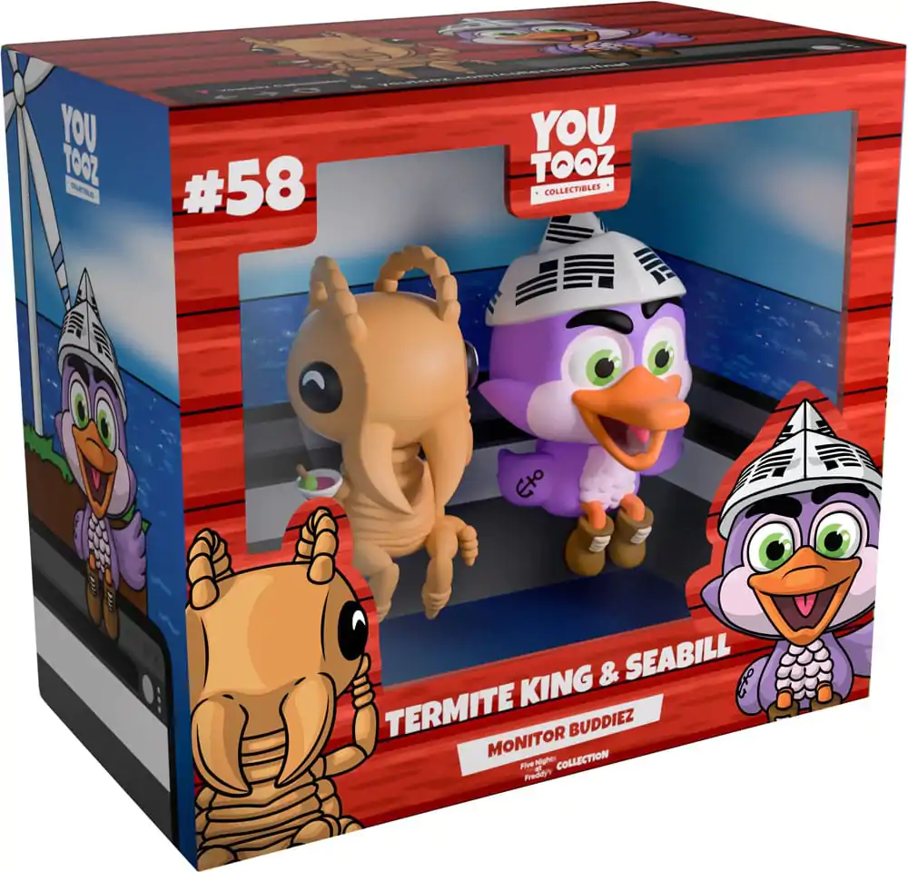 Chipper &amp; Sons Lumber Co. Vinyl Figure Termite King and Seabill Monitor Buddiez 6 cm product photo