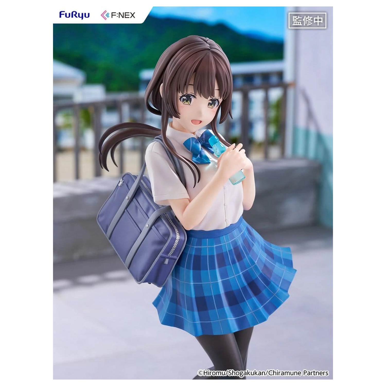 Chitose Is in the Ramune Bottle F:NEX PVC Figure 1/7 Yua Uchida 23 cm product photo