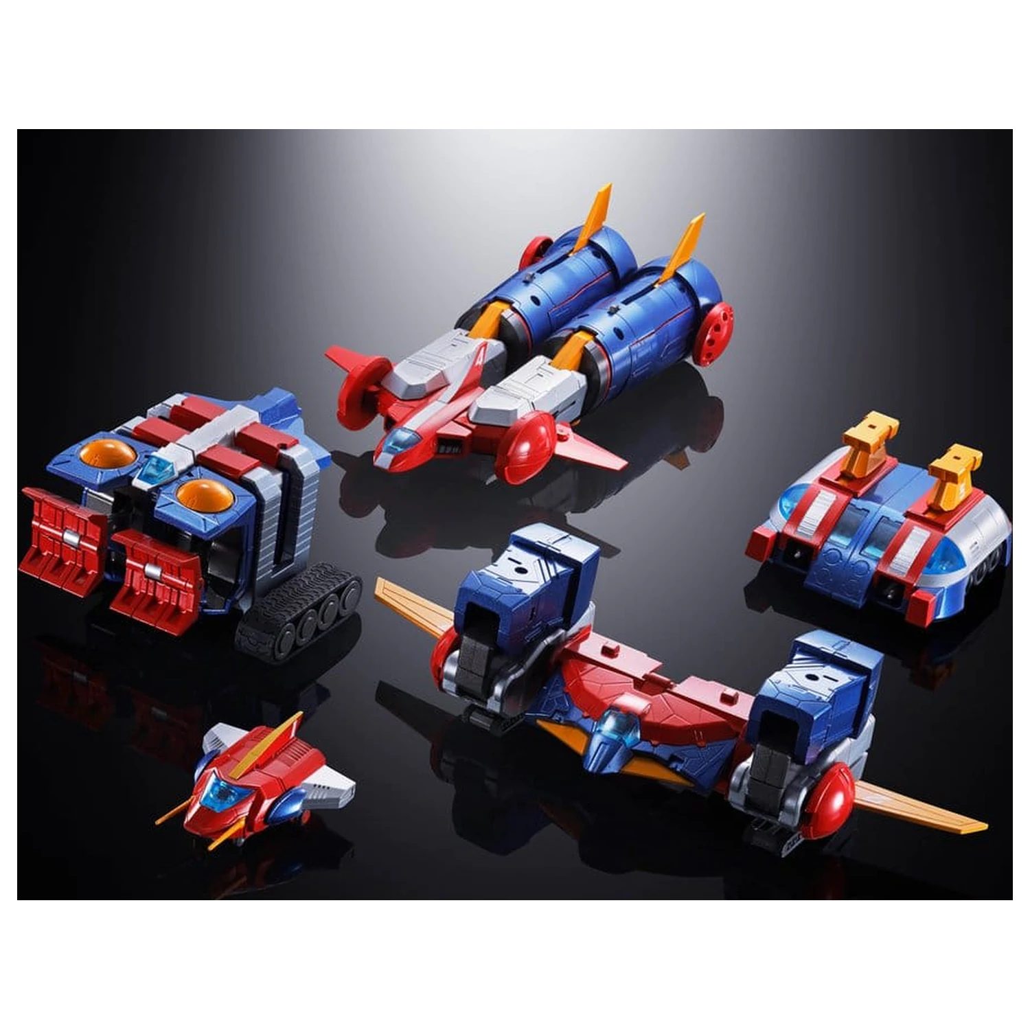 Chodenji Robot Combattler V Soul of Chogokin Diecast Action Figure GX-121 Combattler V6 26 cm product photo