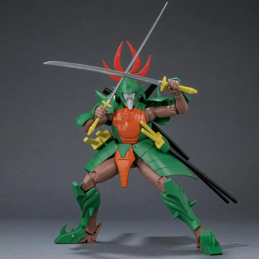 Chou-Dan-Kadou Yoroiden-Samurai Troopers Action Figure Doku Mashou Naaza 15 cm product photo