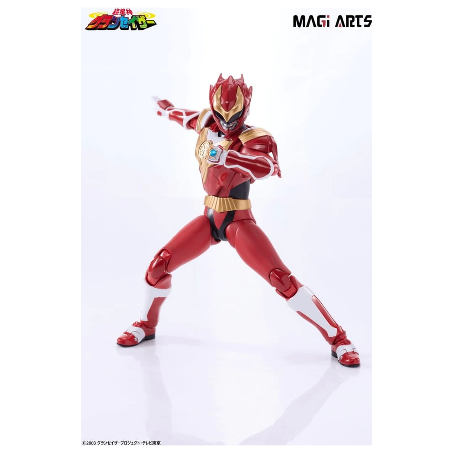 Chouseishin Gransazer Action Figure Sazer Tarious 15 cm product photo