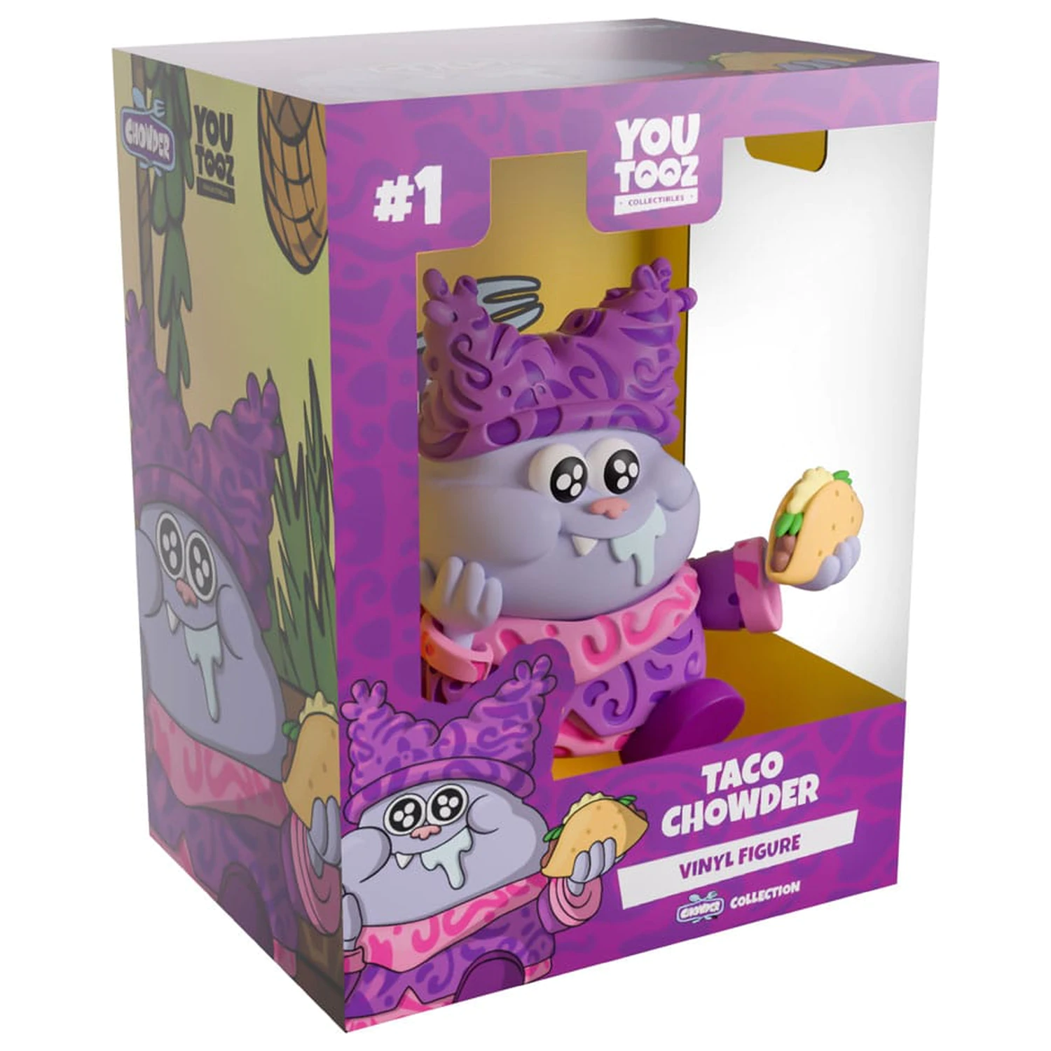 Chowder Vinyl Figure Taco Chowder 10 cm  product photo