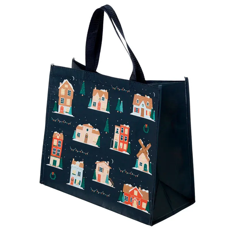Christmas Houses shopping bag product photo