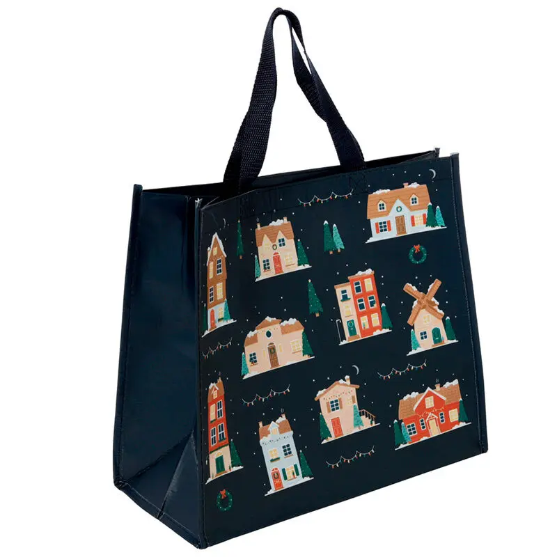 Christmas Houses shopping bag product photo