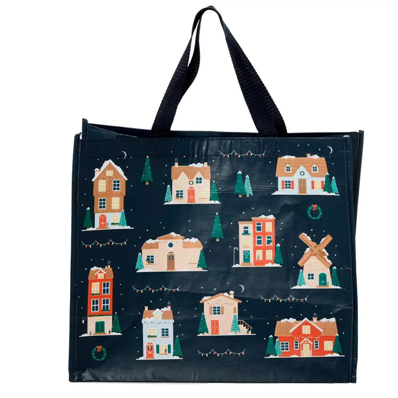 Christmas Houses shopping bag product photo
