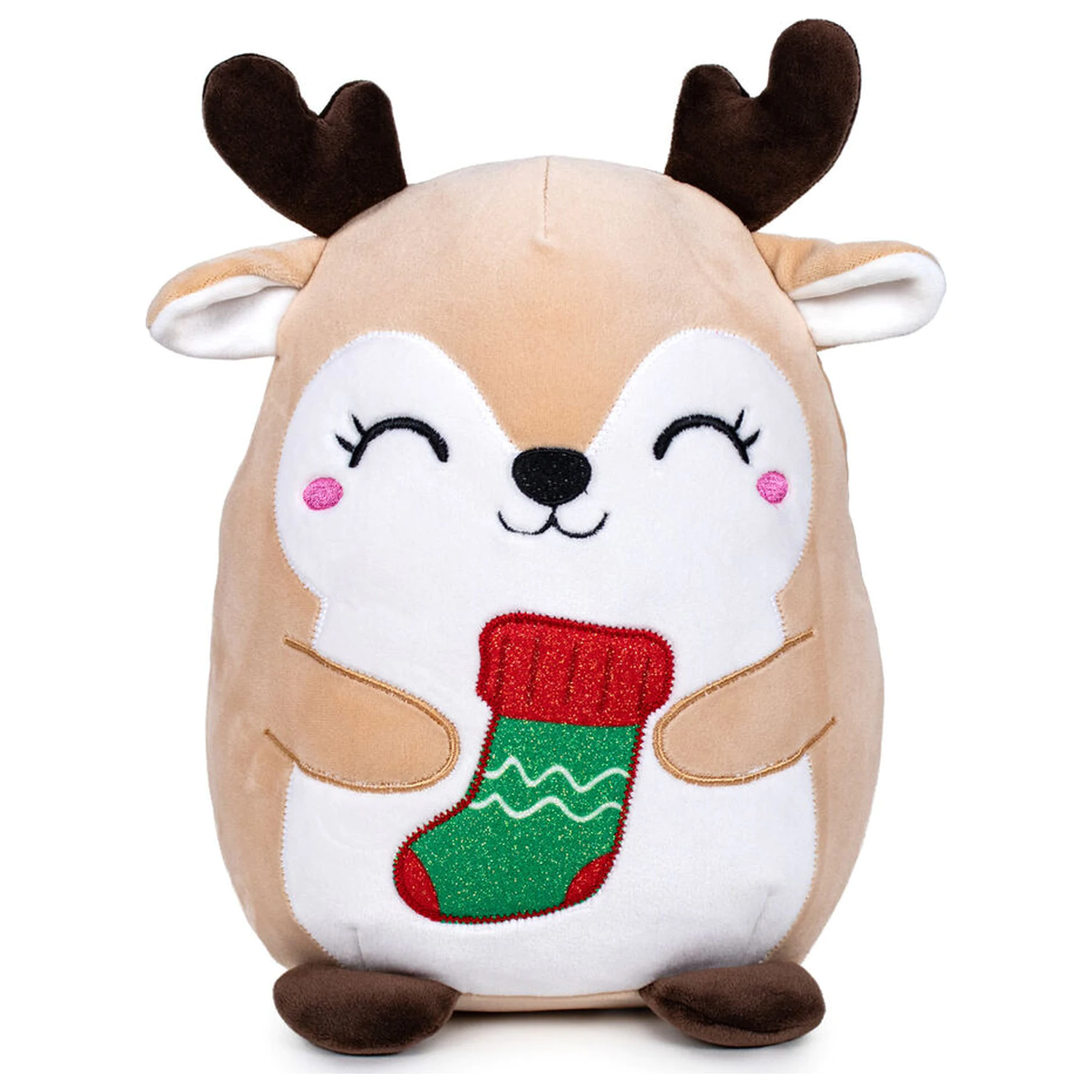 Christmas Reindeer soft plush toy 24cm product photo