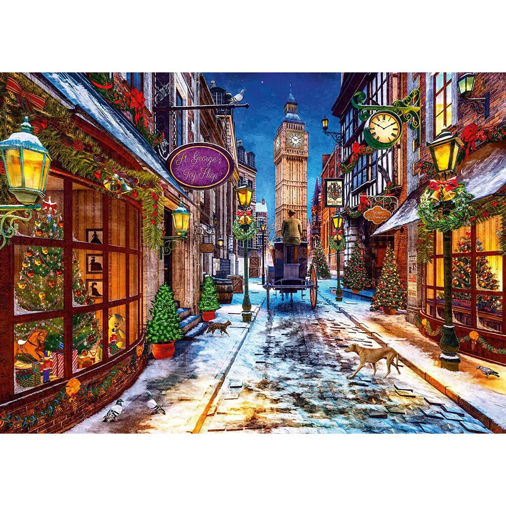 Christmas time puzzle 1000pcs product photo