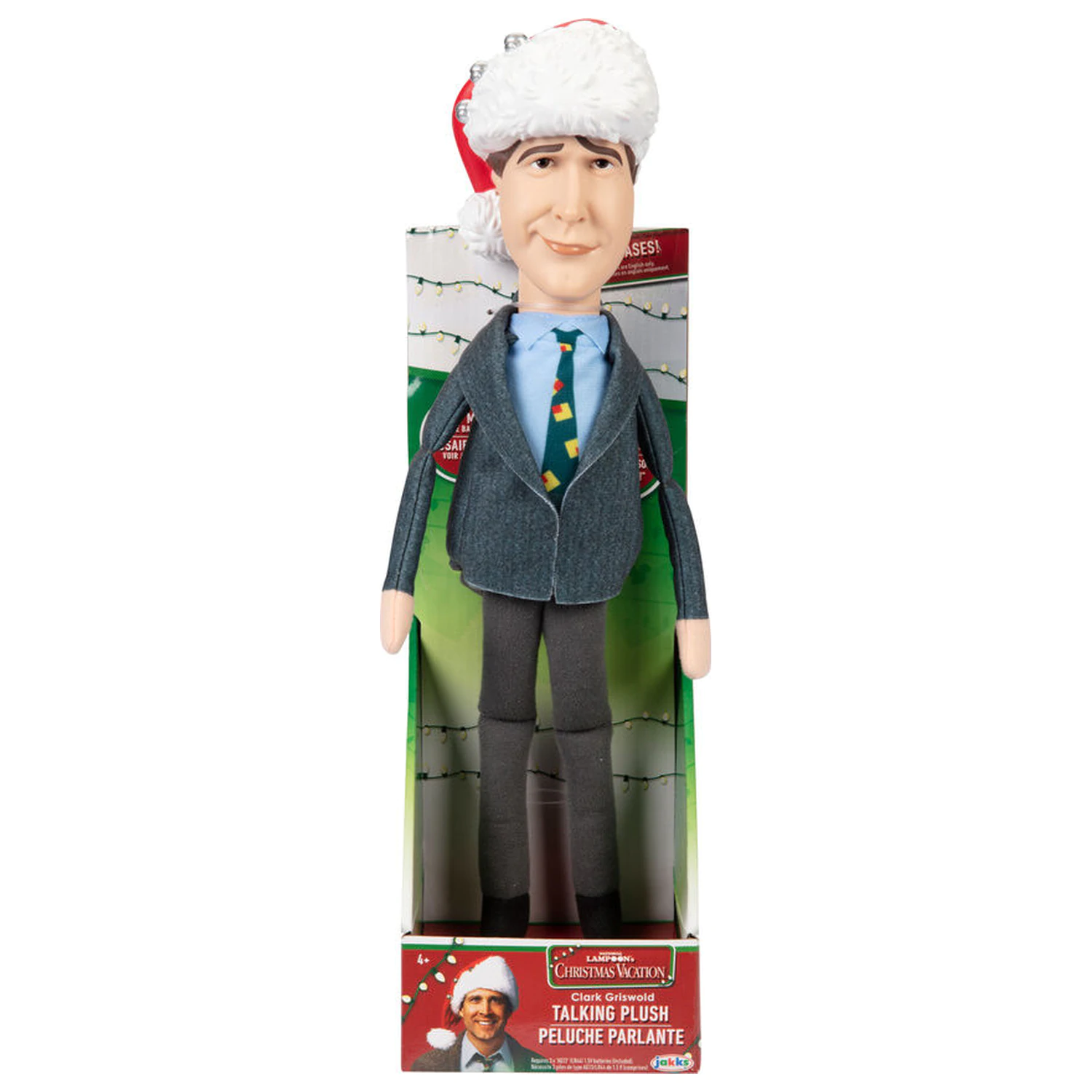 English Christmas Vacation Clark Griswold Talking doll product photo