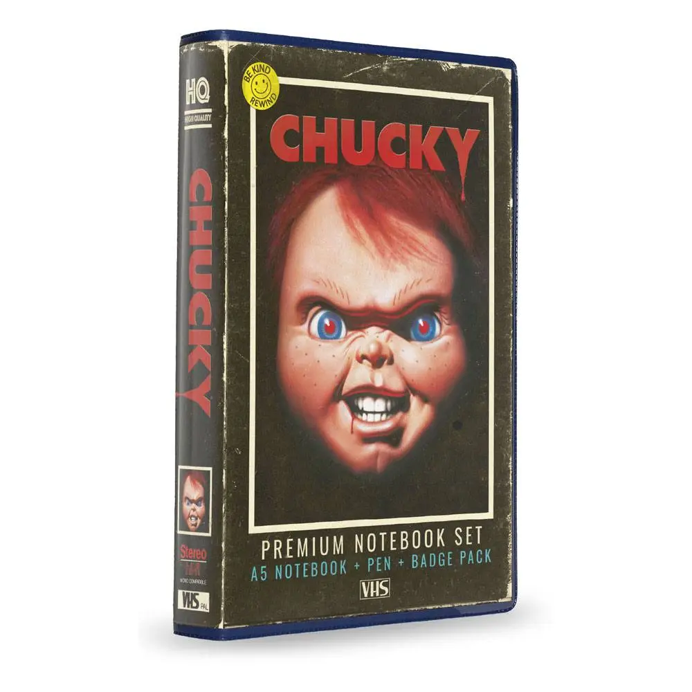 Chucky 6-Piece Stationery Set VHS product photo