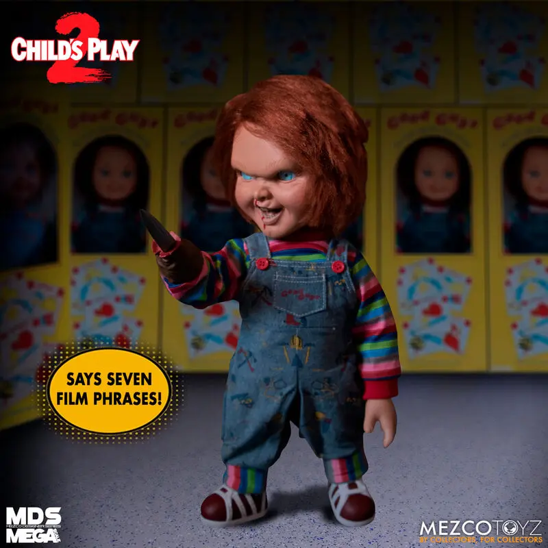 Child´s Play 2 Designer Series Talking Menacing Chucky 38 cm termékfotó