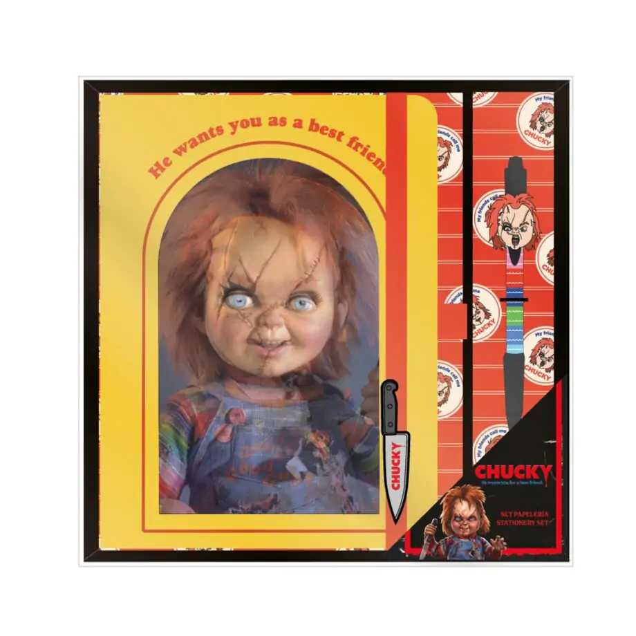 Chucky stationary set product photo