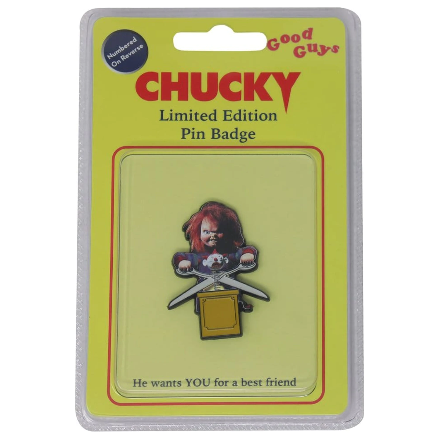 Chucky Pin Badge Limited Edition product photo