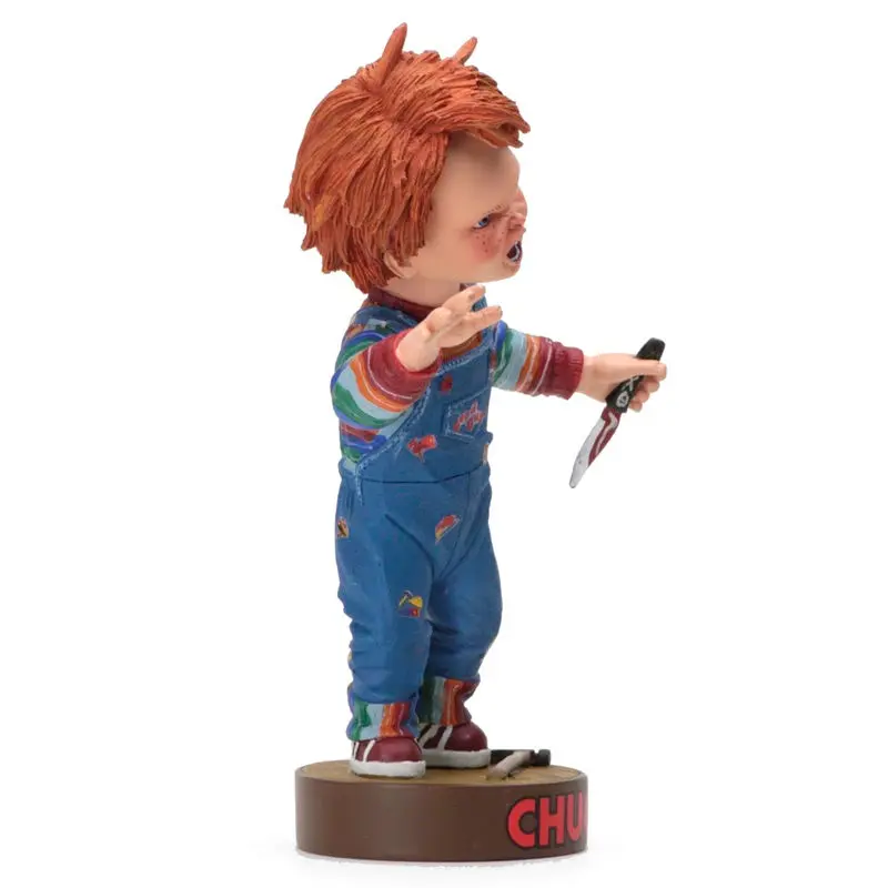 Child´s Play Head Knocker Bobble-Head Chucky with Knife 18 cm product photo