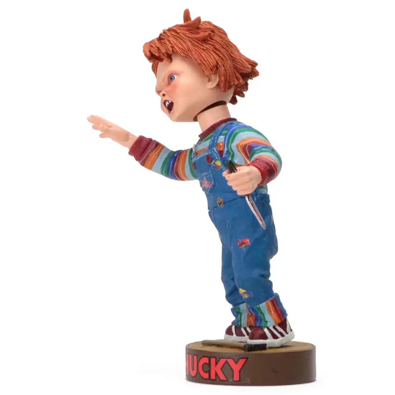 Child´s Play Head Knocker Bobble-Head Chucky with Knife 18 cm product photo