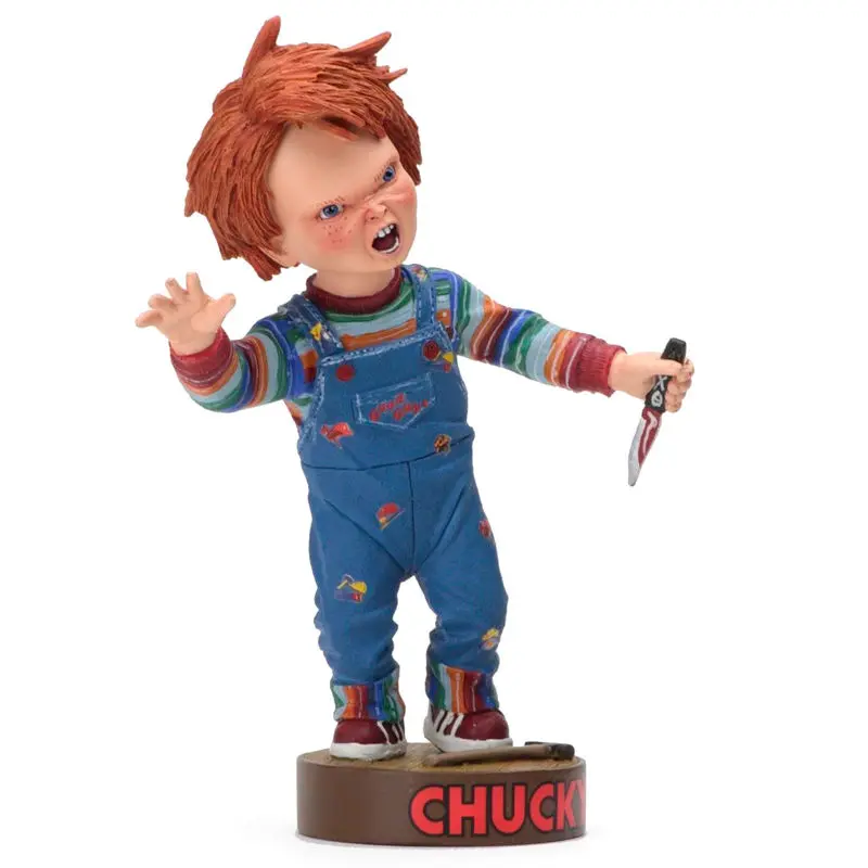 Child´s Play Head Knocker Bobble-Head Chucky with Knife 18 cm product photo