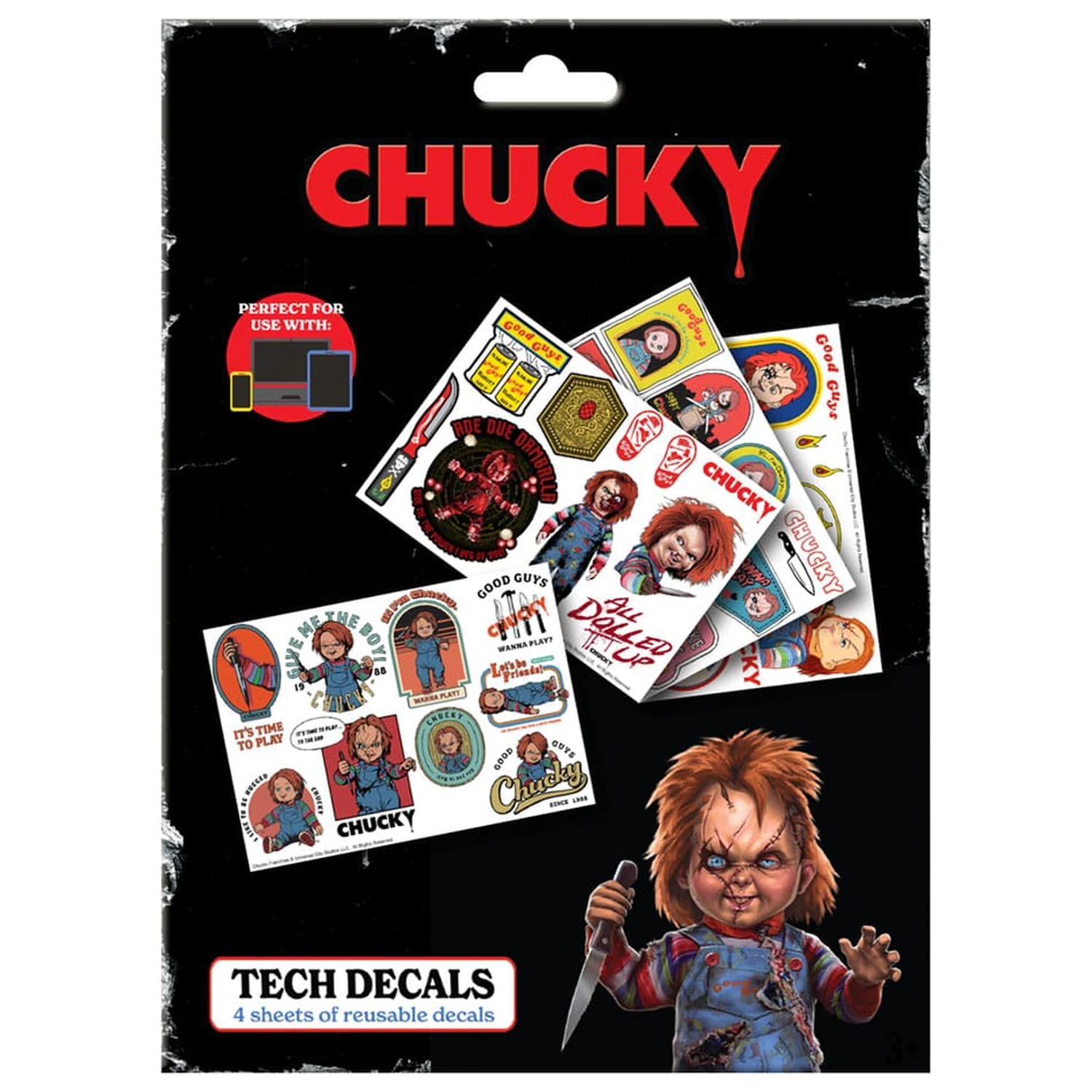 Chucky Tech Sticker Pack  product photo