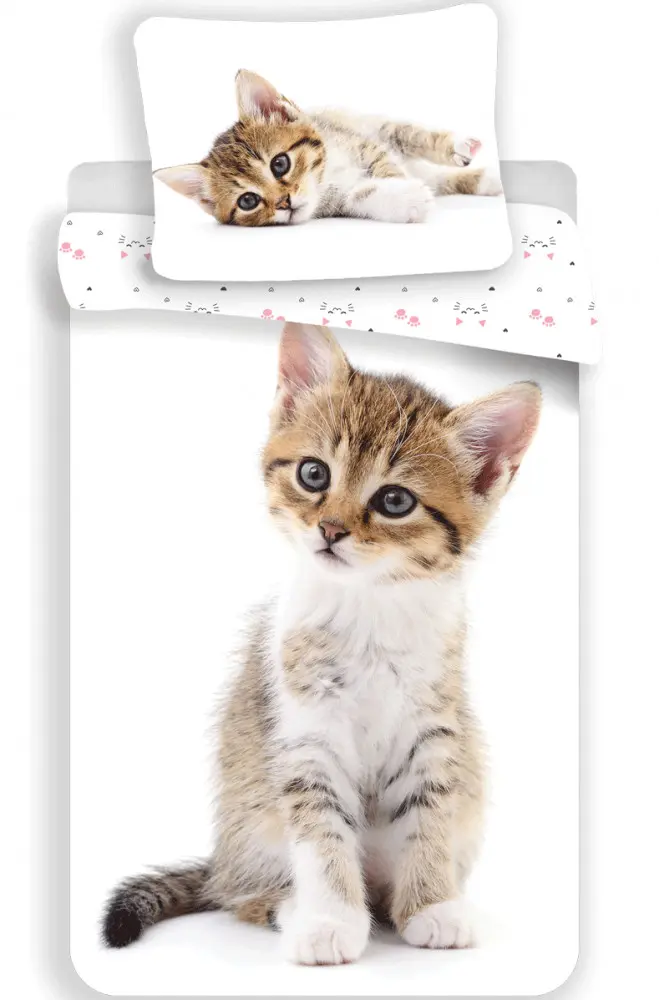 Cat themed Duvet Cover Set 140x200cm, 70x90cm product photo