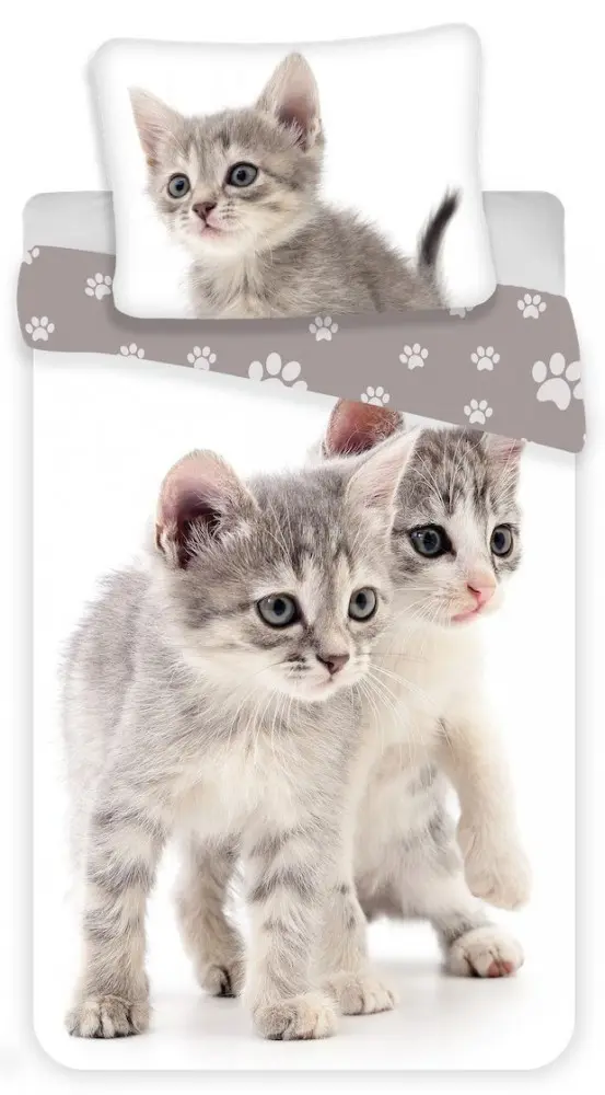Cat themed Duvet Cover 140x200cm, 70x90cm product photo