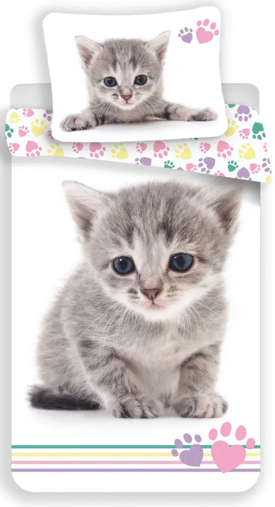 Cat themed Duvet Cover Set 140x200cm, 70x90cm product photo