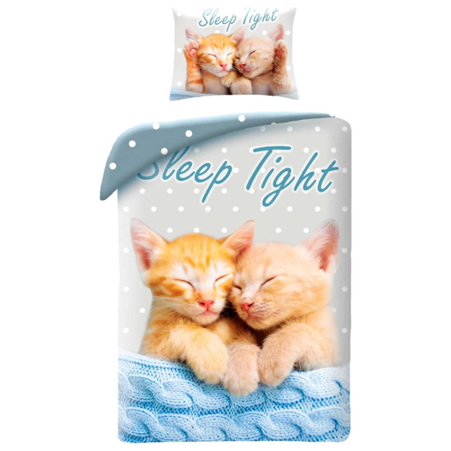 Cat Sleep Tight Duvet Cover product photo