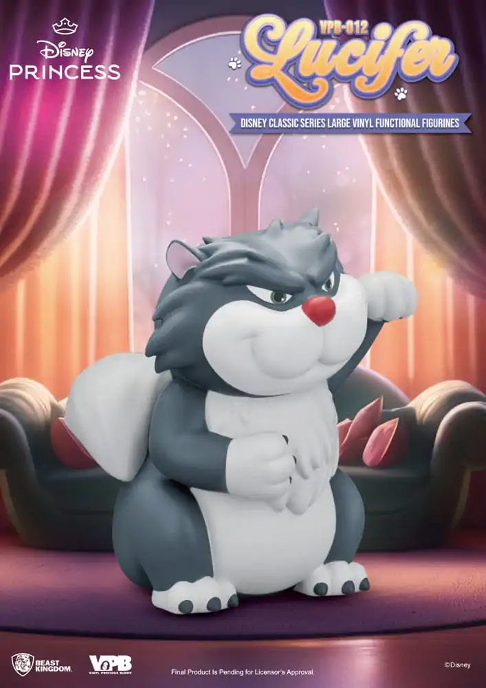 Cinderella Piggy Vinyl Bank Lucifer 33 cm product photo