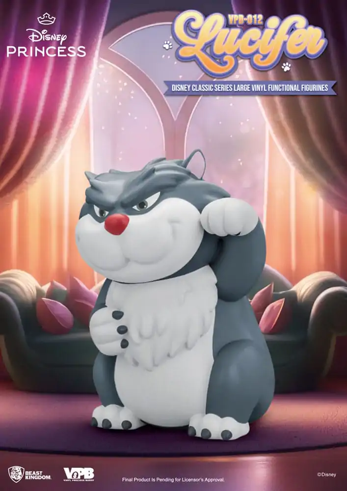 Cinderella Piggy Vinyl Bank Lucifer 33 cm product photo