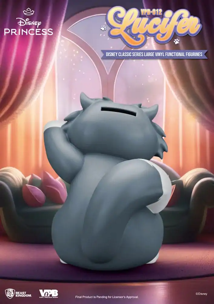 Cinderella Piggy Vinyl Bank Lucifer 33 cm product photo