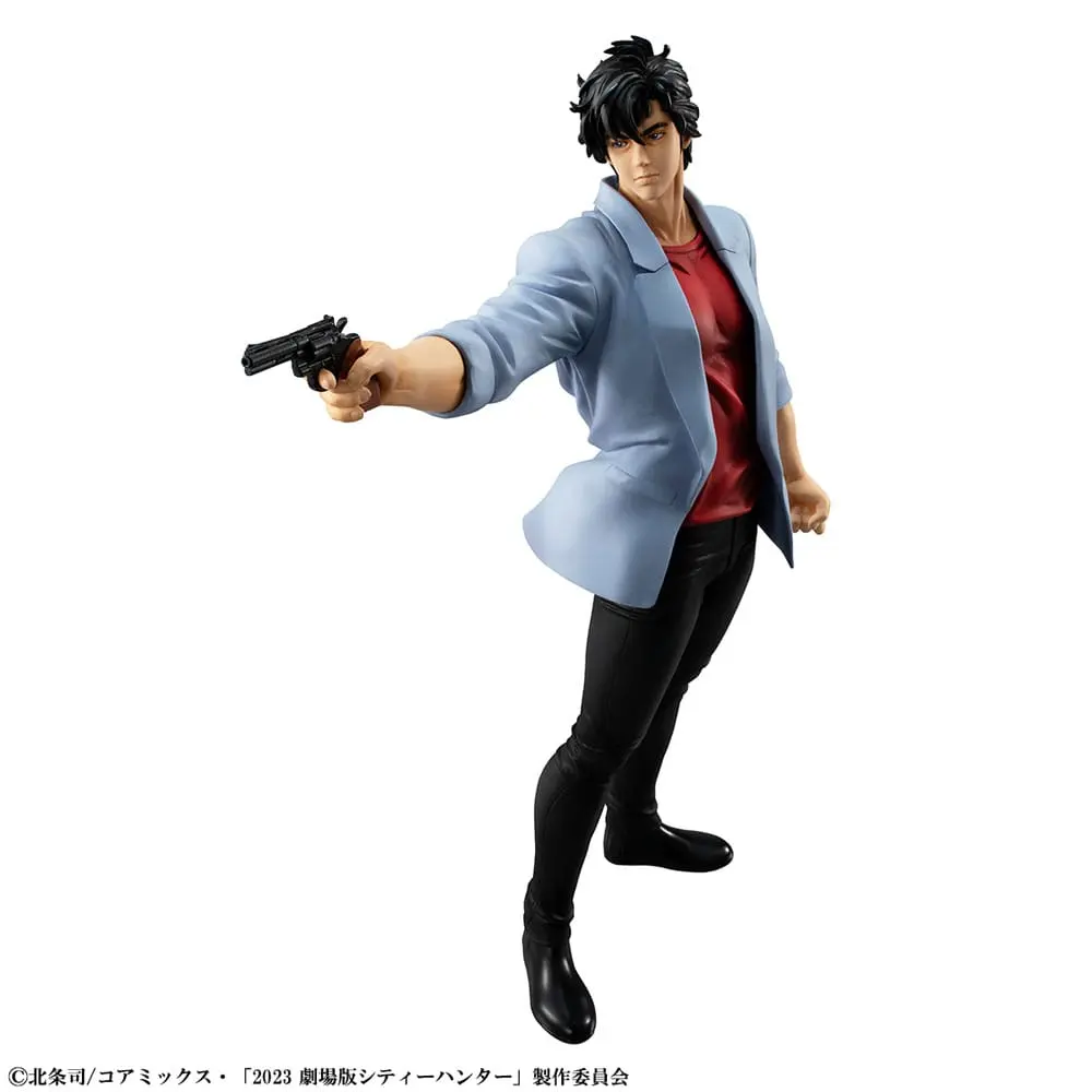 City Hunter Private Eyes G.E.M. Series PVC Statues Saeba Ryo &amp; Makimura Kaori 17 - 25 cm product photo