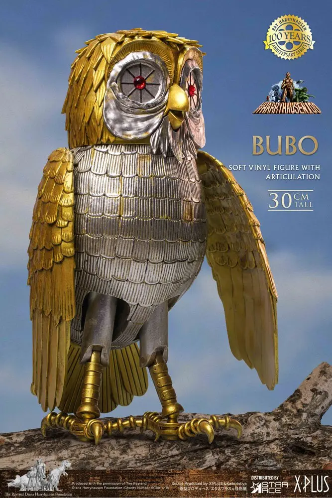Clash of the Titans Gigantic Soft Vinyl Statue Ray Harryhausens Bubo Deluxe Ver. 30 cm product photo