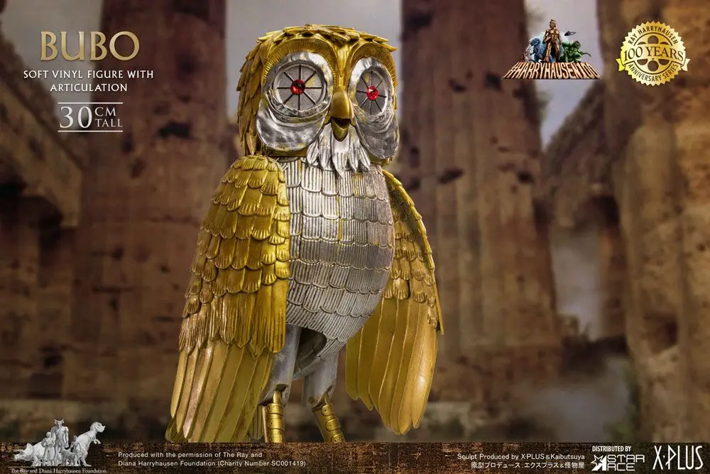 Clash of the Titans Gigantic Soft Vinyl Statue Ray Harryhausens Bubo Deluxe Ver. 30 cm product photo