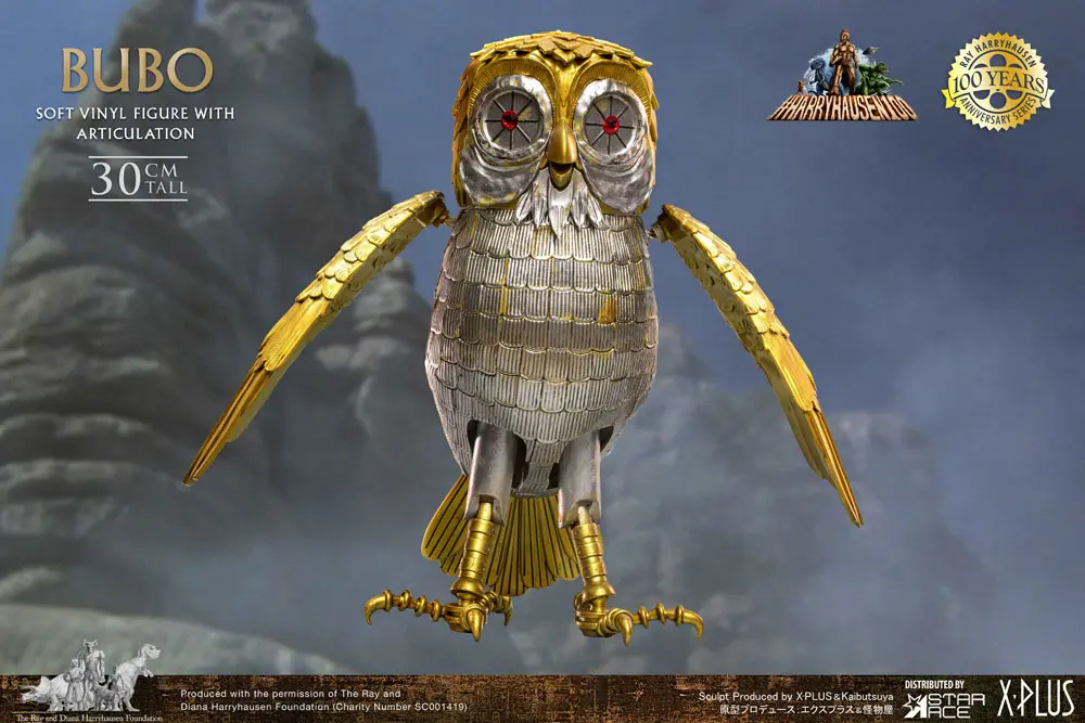 Clash of the Titans Gigantic Soft Vinyl Statue Ray Harryhausens Bubo 30 cm product photo