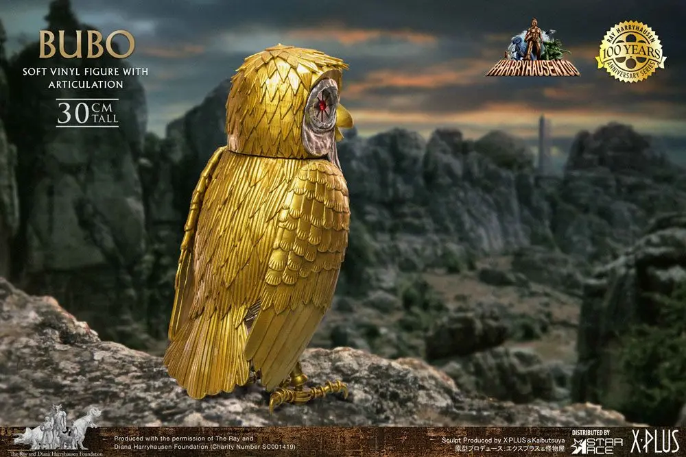 Clash of the Titans Gigantic Soft Vinyl Statue Ray Harryhausens Bubo 30 cm product photo