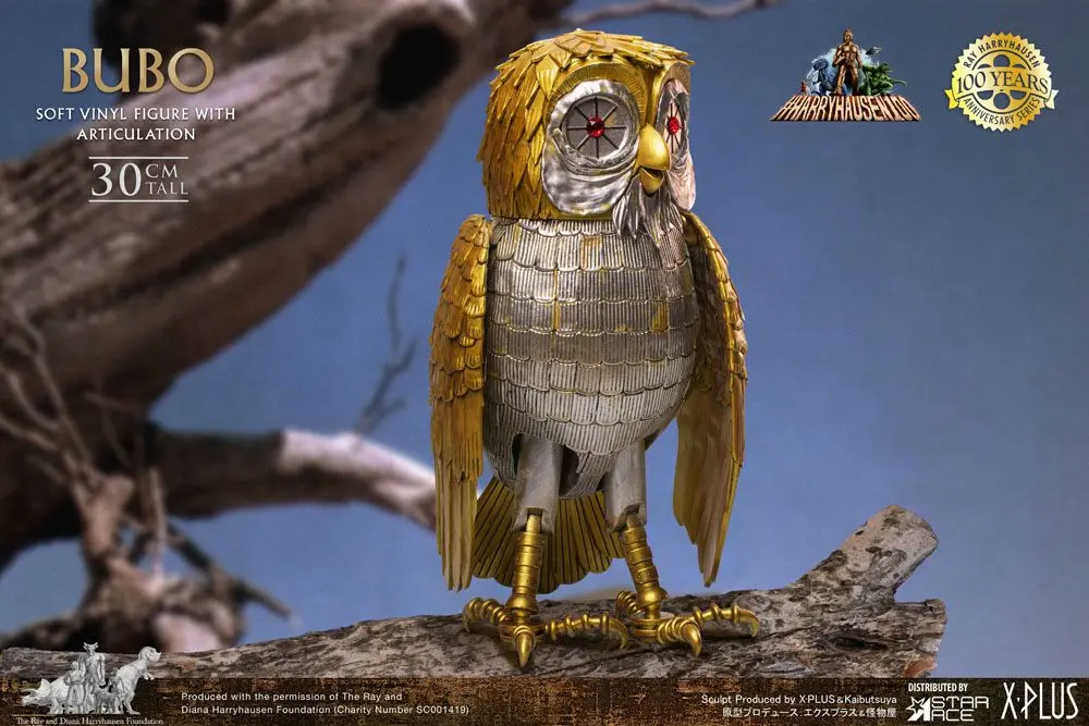 Clash of the Titans Gigantic Soft Vinyl Statue Ray Harryhausens Bubo 30 cm product photo