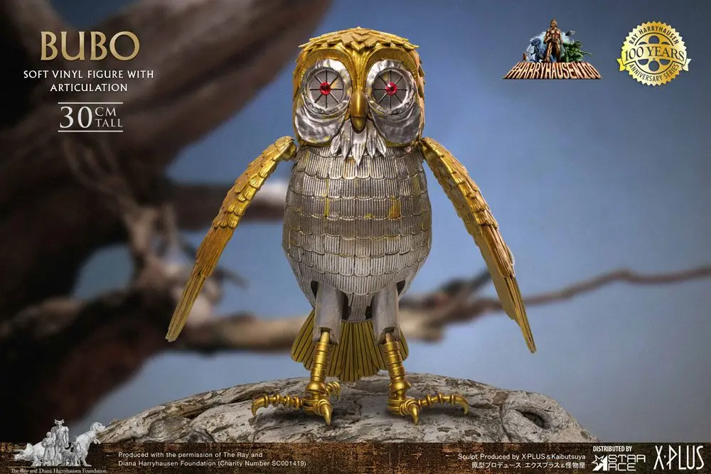 Clash of the Titans Gigantic Soft Vinyl Statue Ray Harryhausens Bubo 30 cm product photo