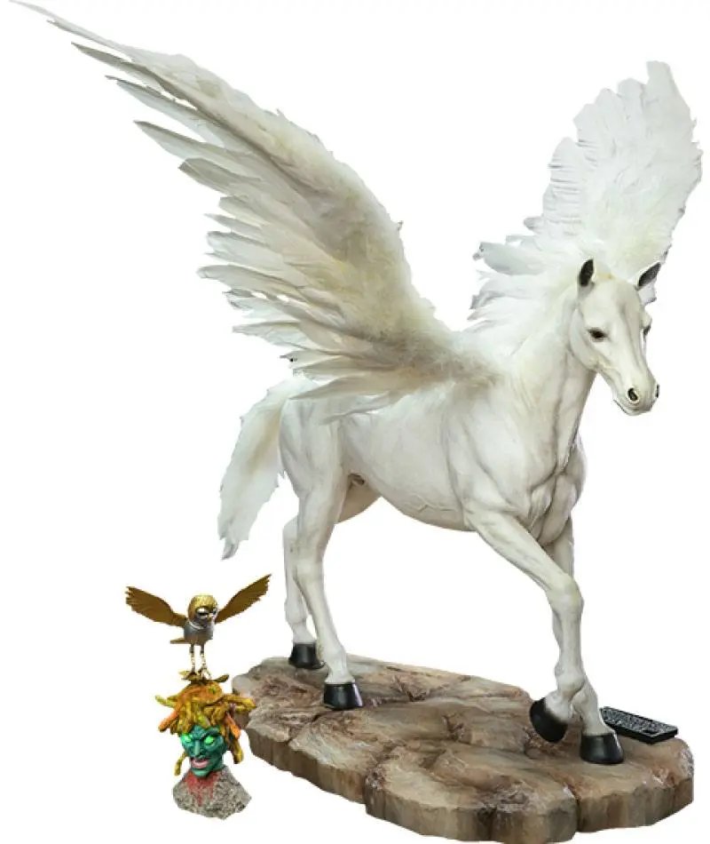 Clash of the Titans Gigantic Soft Vinyl Statue Ray Harryhausens Pegasus Deluxe Ver. 30 cm product photo