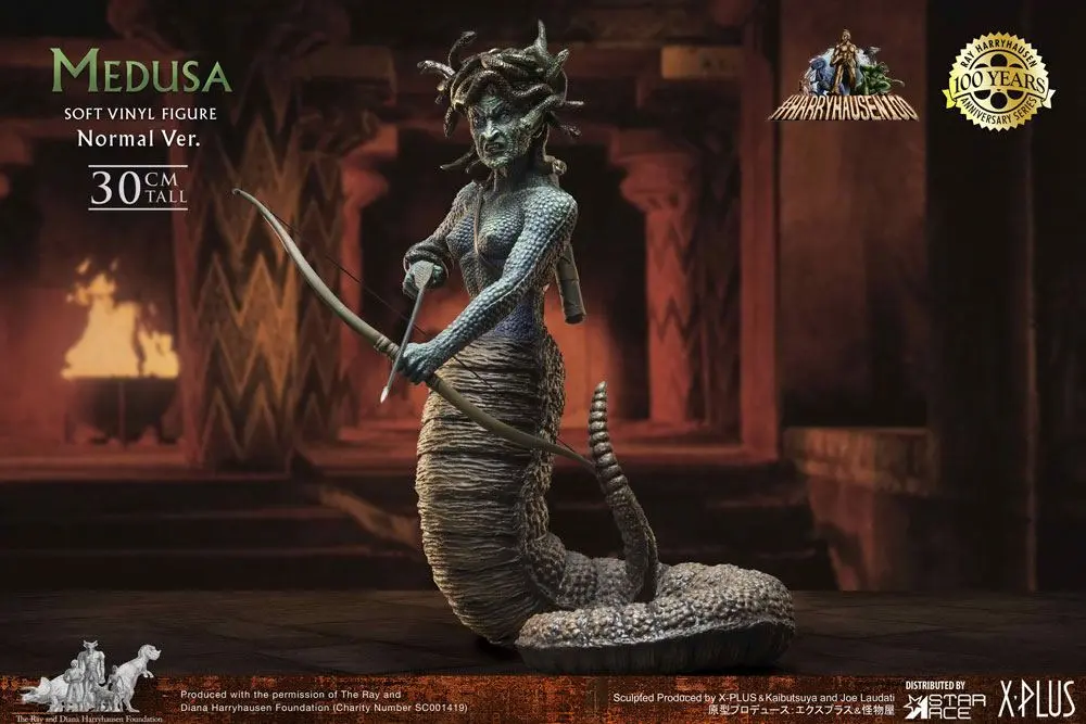 Clash of the Titans Gigantic Soft Vinyl Statue Ray Harryhausens Medusa 30 cm product photo