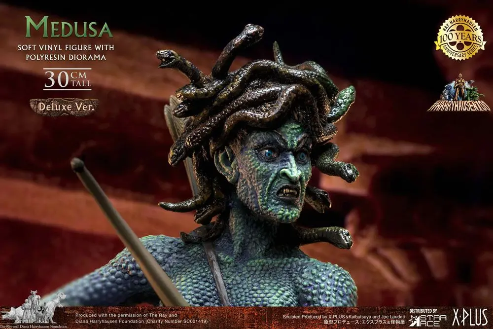 Clash of the Titans Gigantic Soft Vinyl Statue Ray Harryhausens Medusa 30 cm product photo