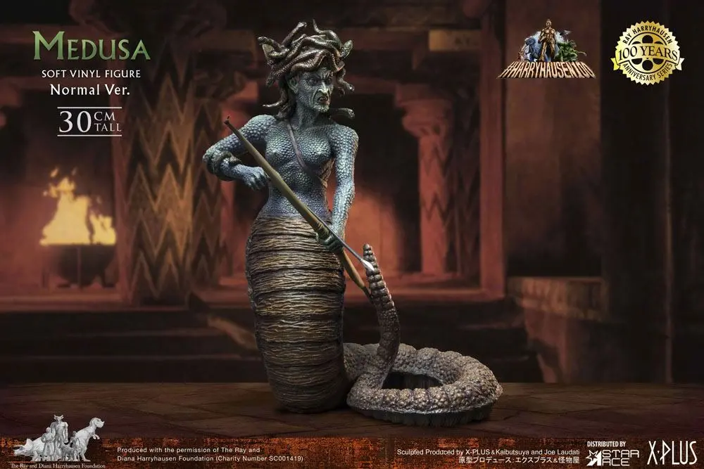 Clash of the Titans Gigantic Soft Vinyl Statue Ray Harryhausens Medusa 30 cm product photo