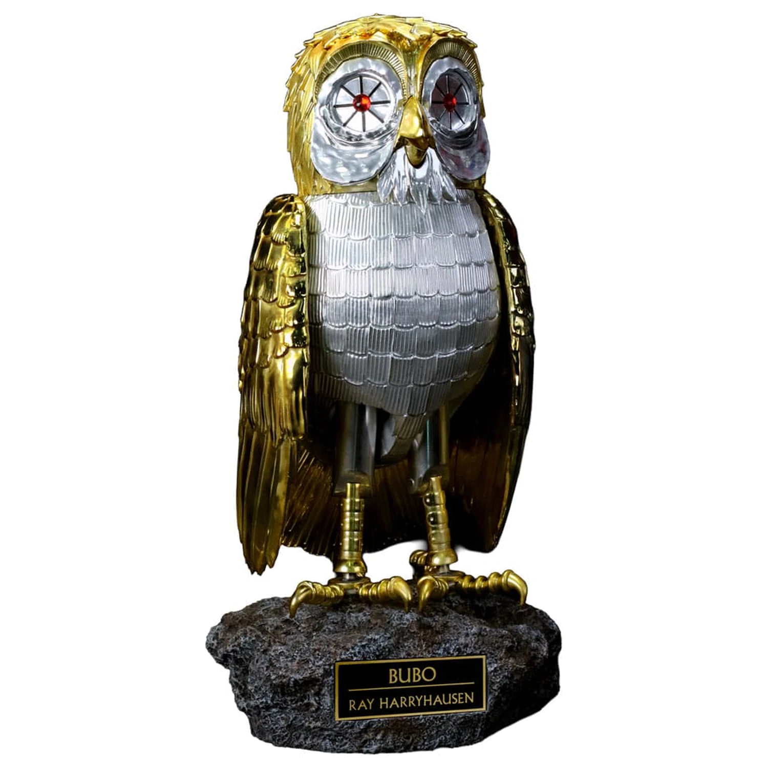 Clash of the Titans Statue Ray Harryhausens Bubo Gold Patina Edition Deluxe Ver. 34 cm product photo