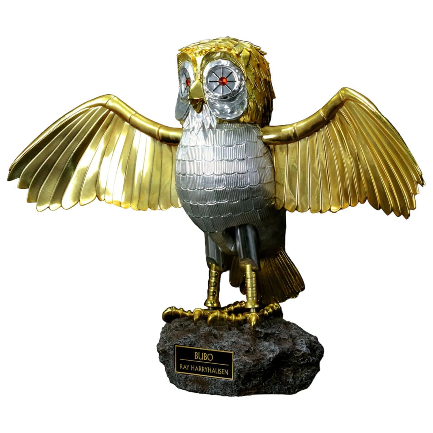Clash of the Titans Statue Ray Harryhausens Bubo Gold Patina Edition Normal Ver. 34 cm product photo