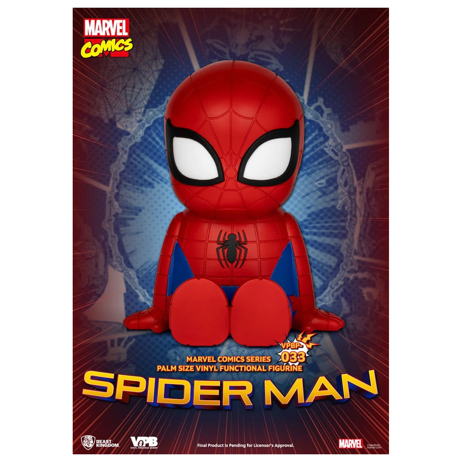 Classic Marvel Comics Piggy Vinyl Bank Spiderman 12 cm product photo