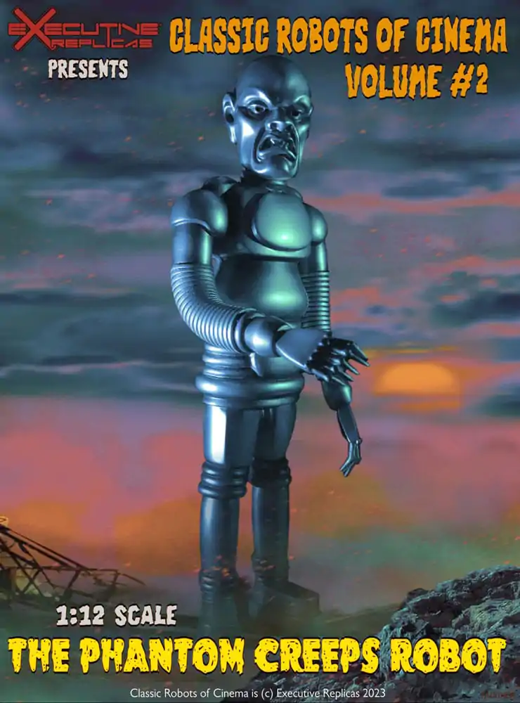 Classic Robots of Cinema Action Figure 1/12 Volume #2: The Phantom Creeps Robot AKA Dr. Zorka's Robot 21 cm product photo