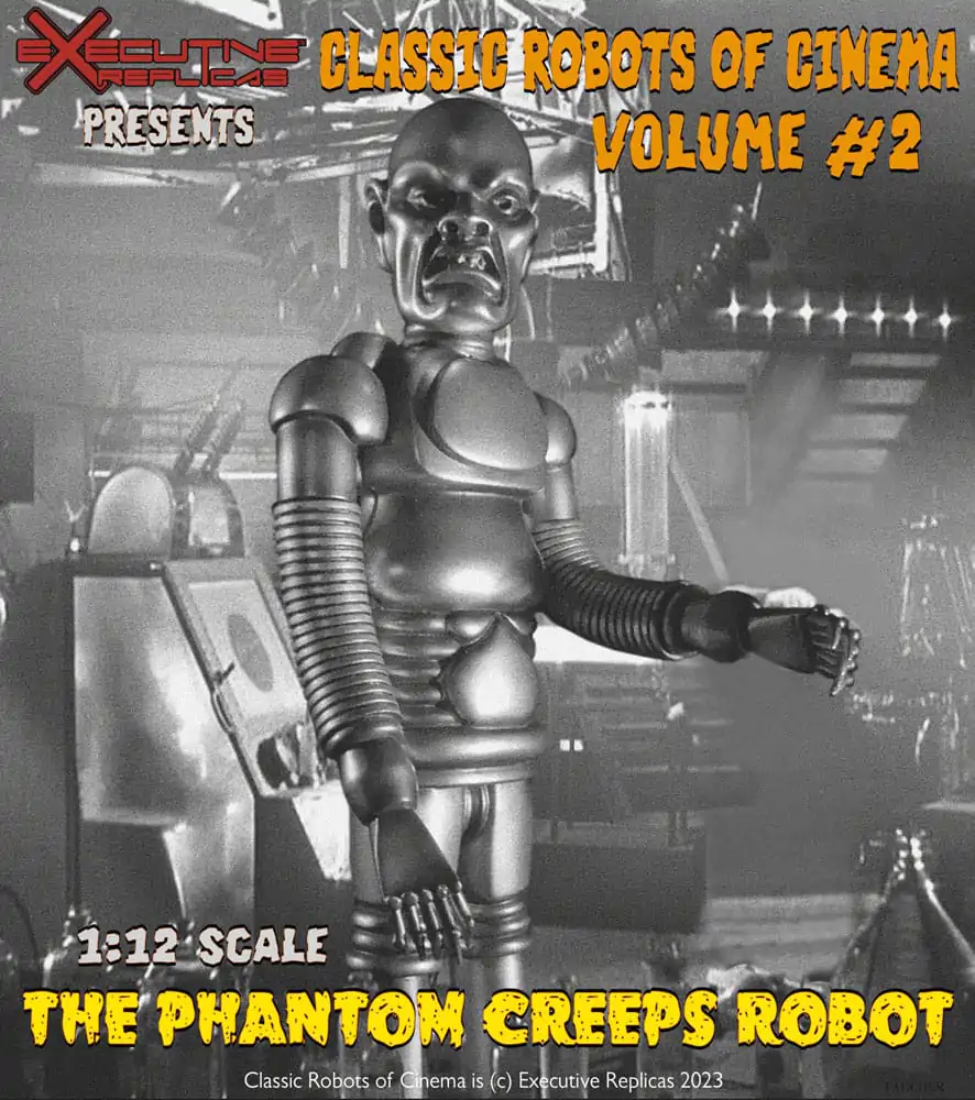 Classic Robots of Cinema Action Figure 1/12 Volume #2: The Phantom Creeps Robot AKA Dr. Zorka's Robot 21 cm product photo