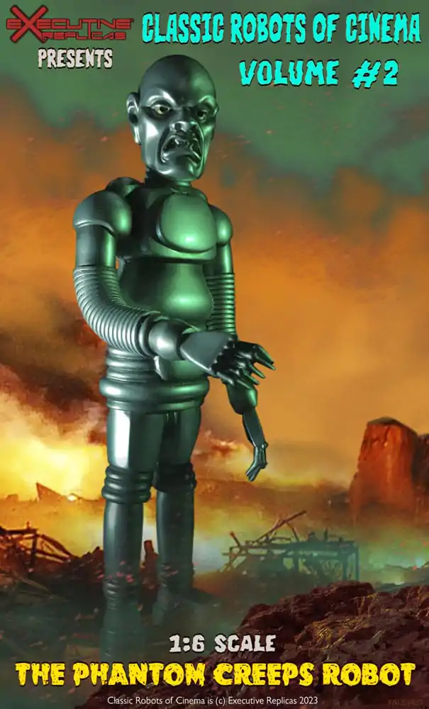 Classic Robots of Cinema Action Figure 1/6 Volume #2: The Phantom Creeps Robot AKA Dr. Zorka's Robot 40 cm product photo